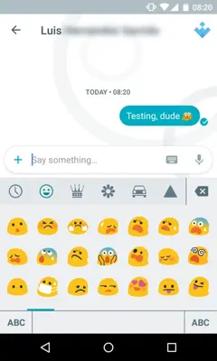 Google Allo android App screenshot 0