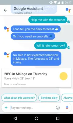 Google Allo android App screenshot 3